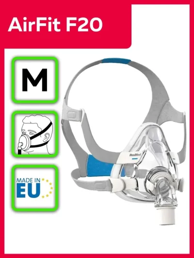 Рото-носовая СИПАП маска AirFit F20 Resmed